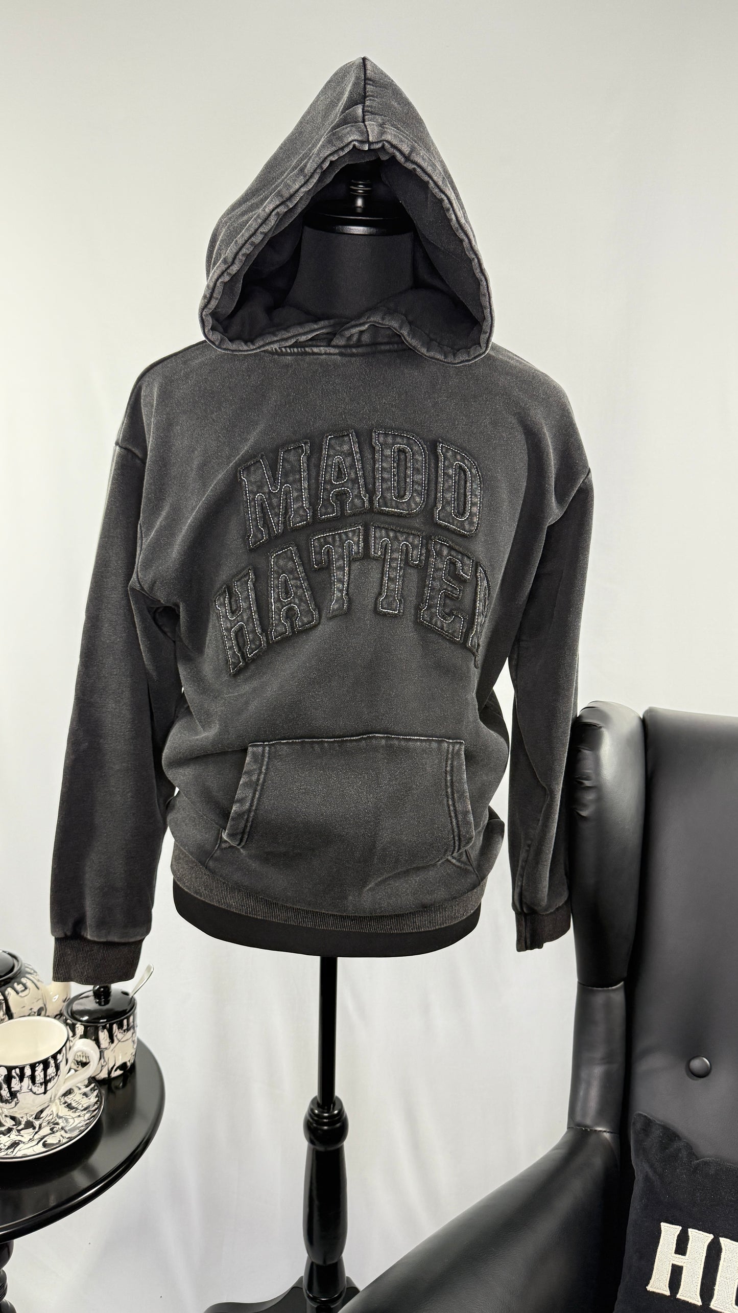 Retro Distressed Vintage Hoodie