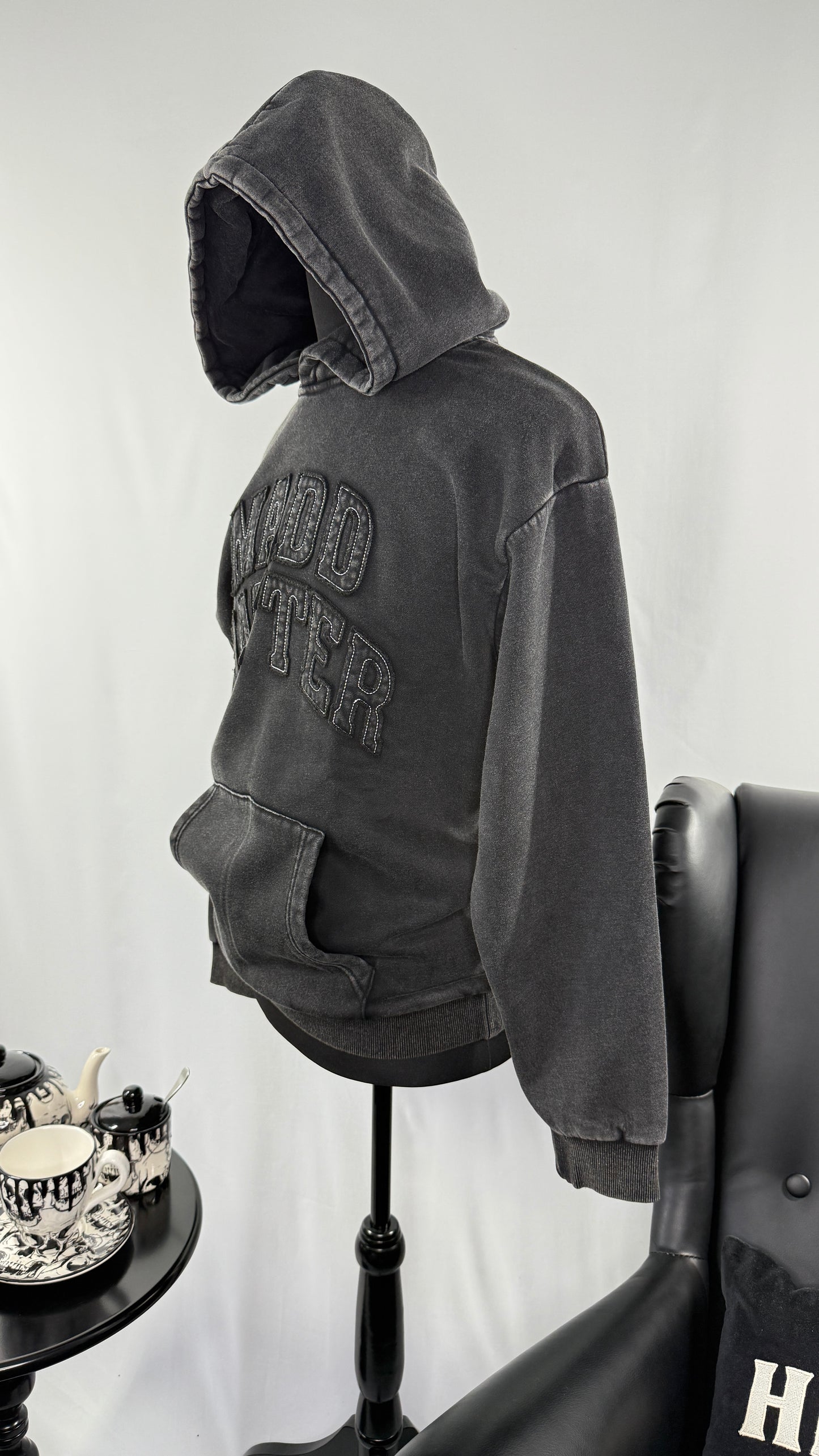Retro Distressed Vintage Hoodie