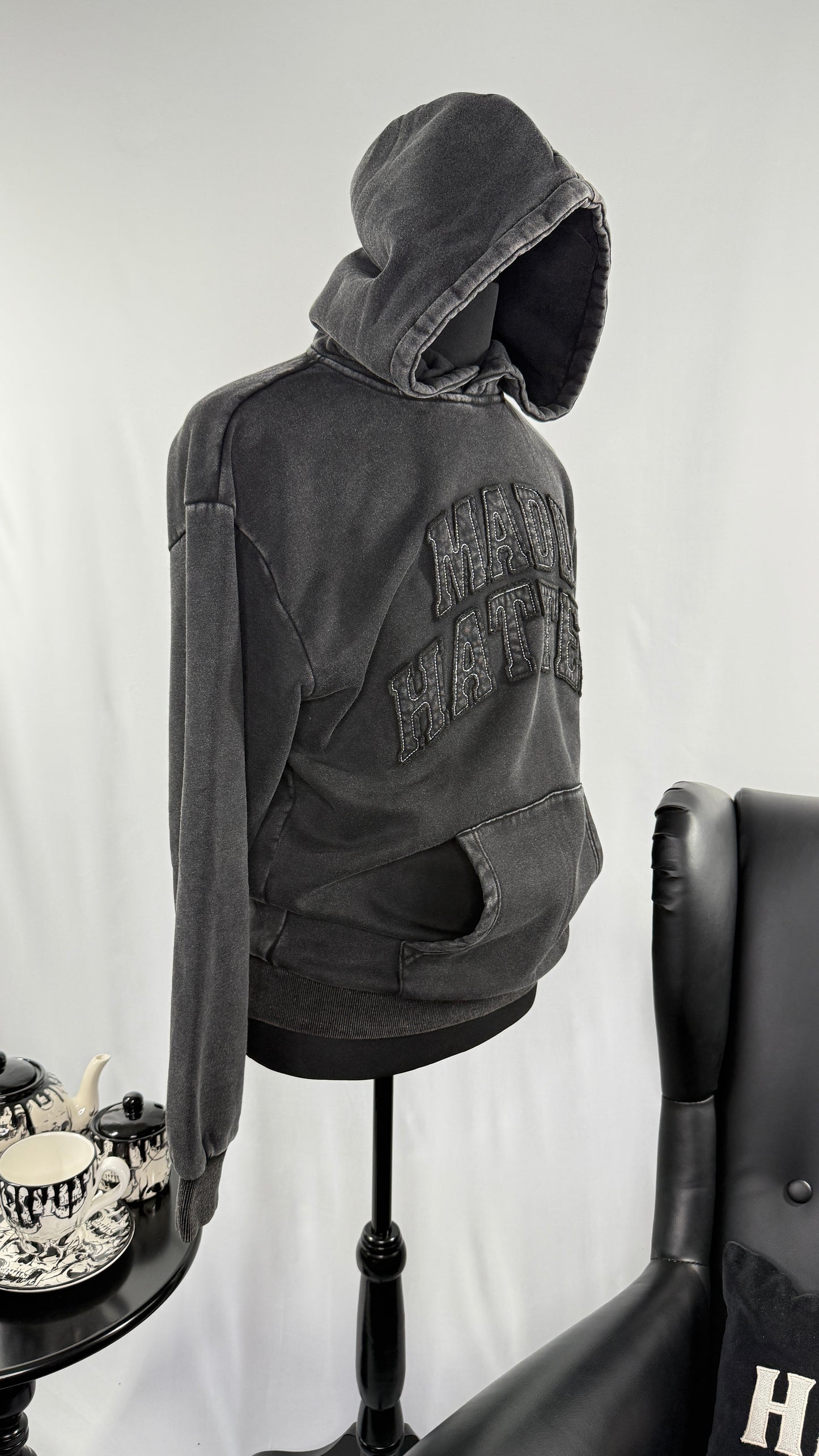 Retro Distressed Vintage Hoodie