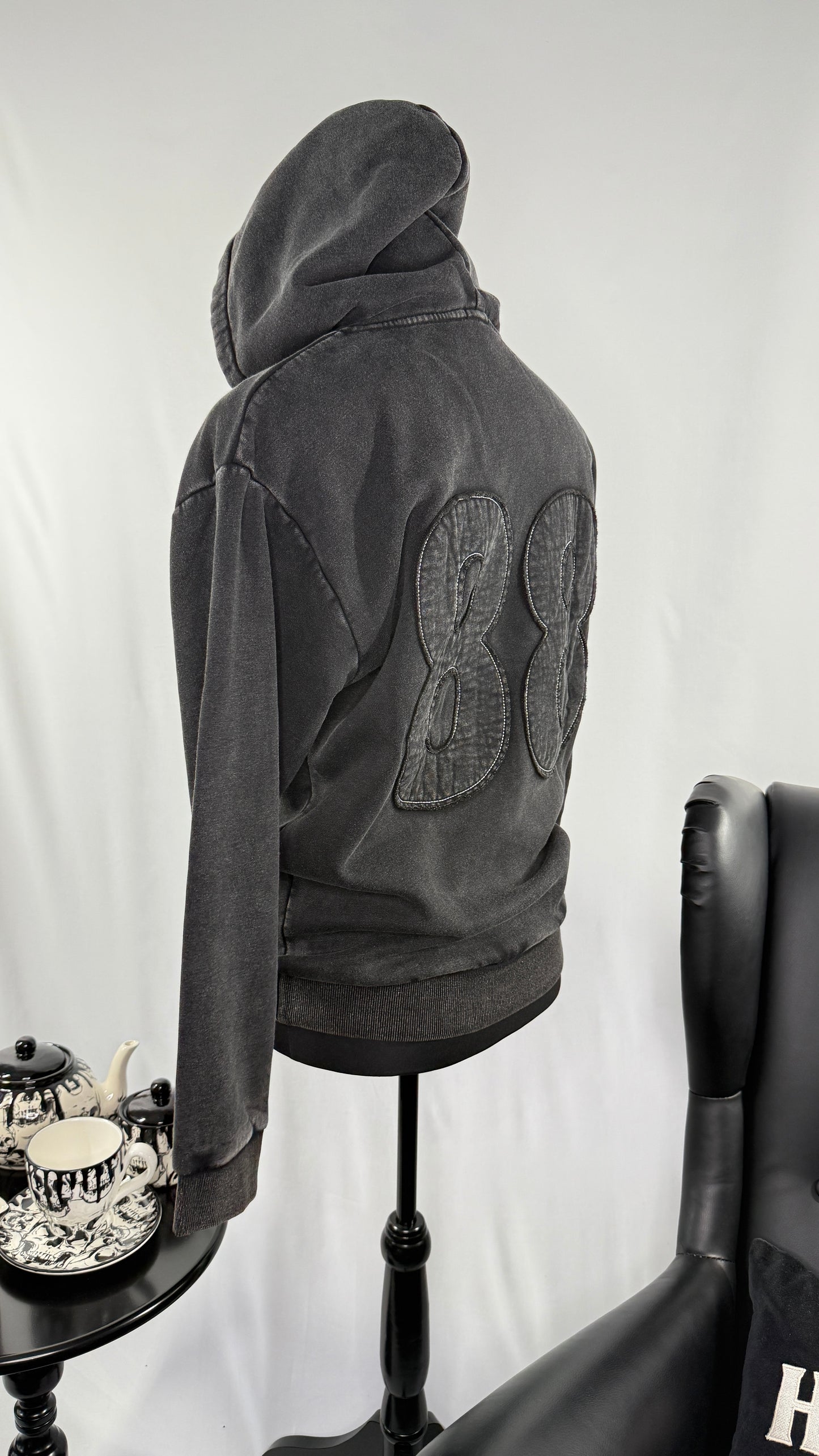 Retro Distressed Vintage Hoodie